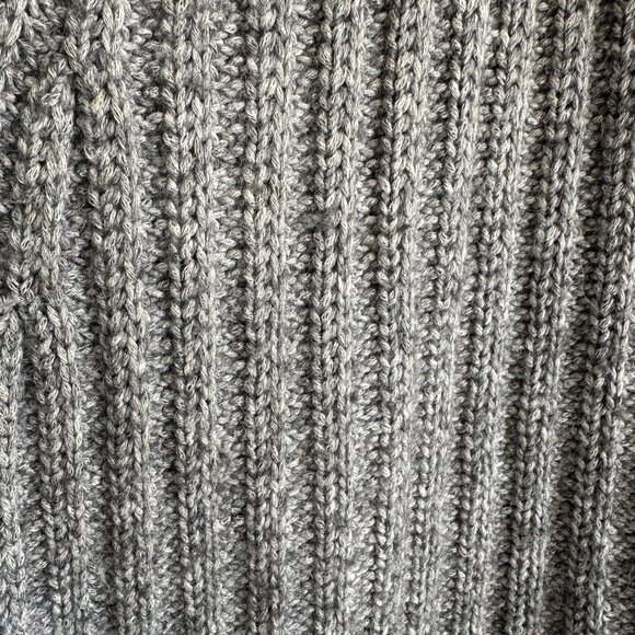 Banana Republic Grey Cotton/Wool Open Front Cardigan, S - Picture 5 of 5